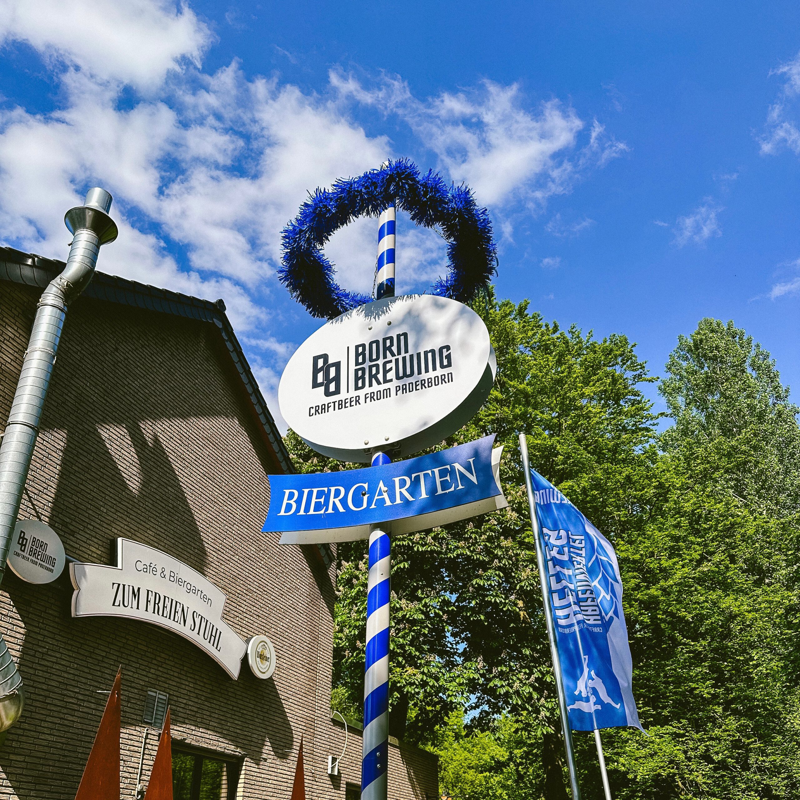 Born Brewing Biergarten Delbrück Zum freien Stuhl